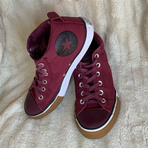 Converse Other - CONVERSE Boy’s Maroon Sneakers